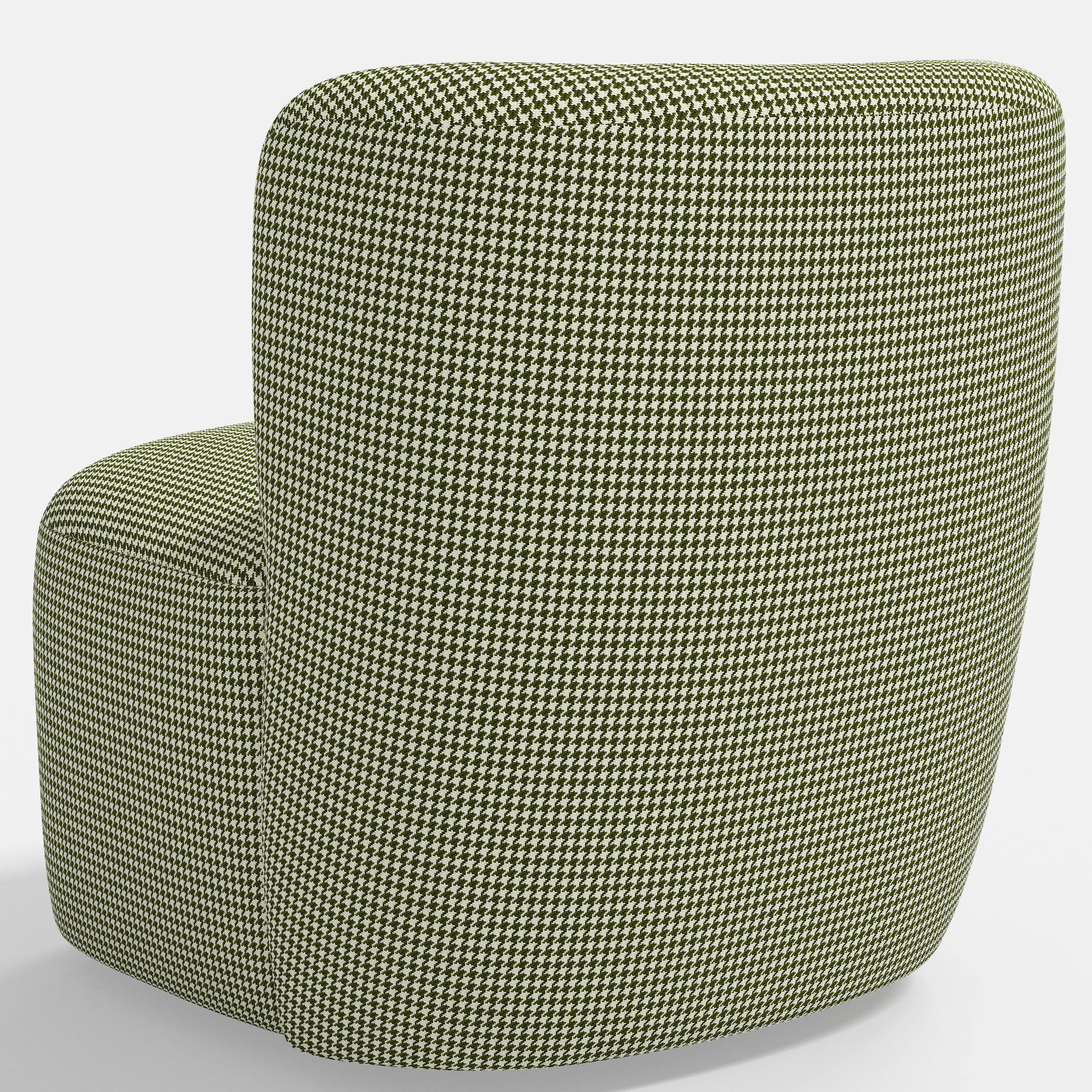 20-10HNDAVC Neko Houndstooth Avocado Swivel Chair-3