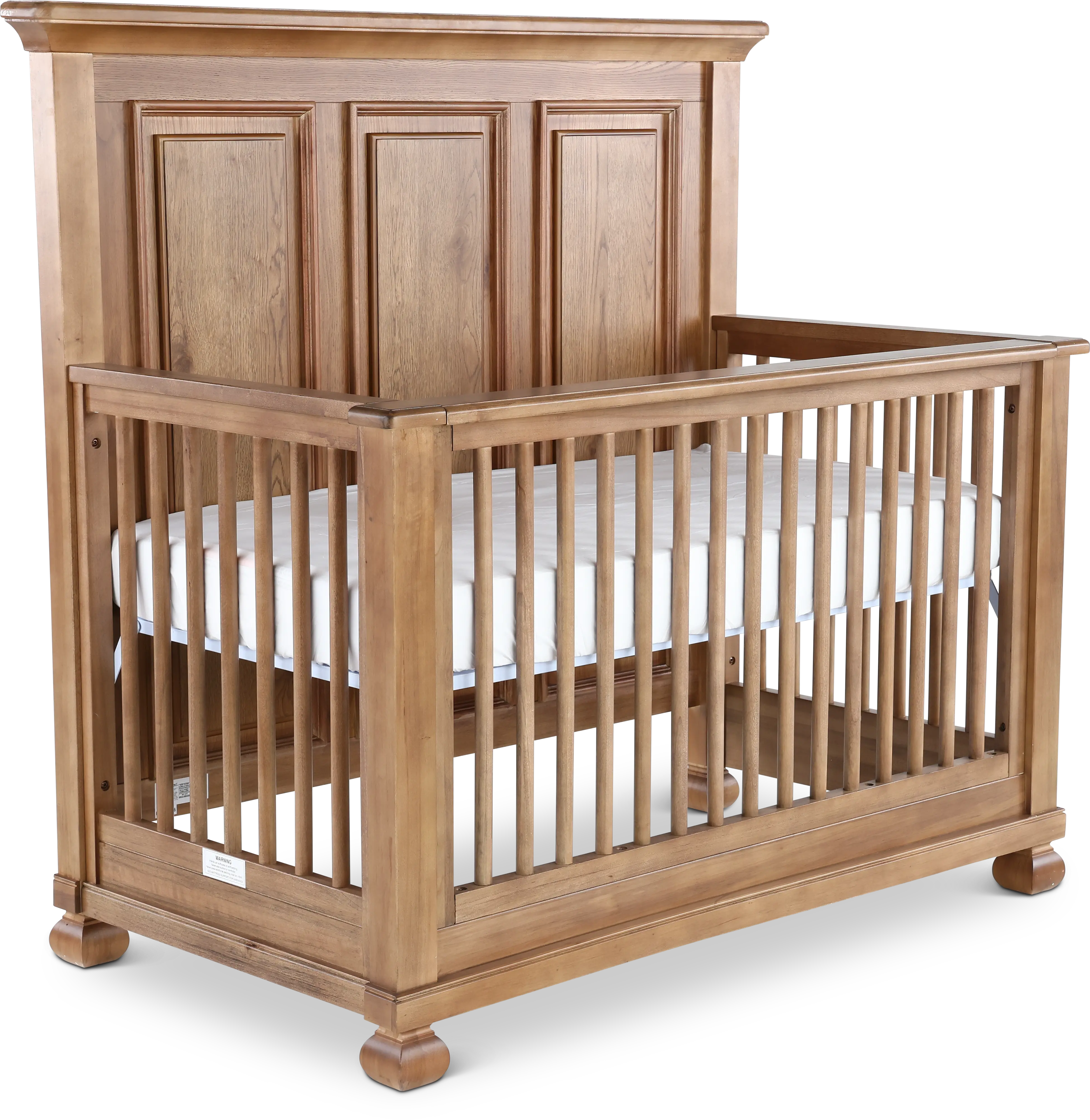 Solvang Nutmeg Brown Convertible Crib-2