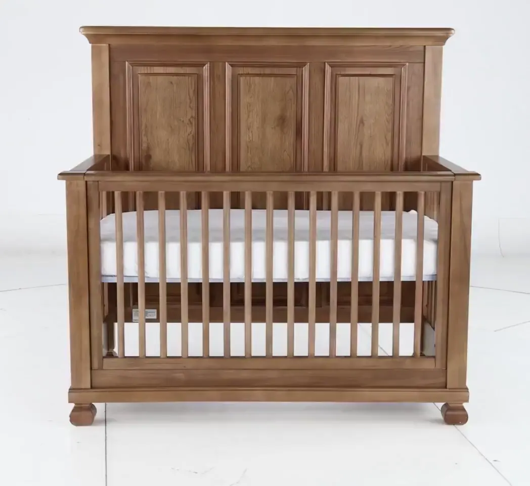 Solvang Nutmeg Brown Convertible Crib-4