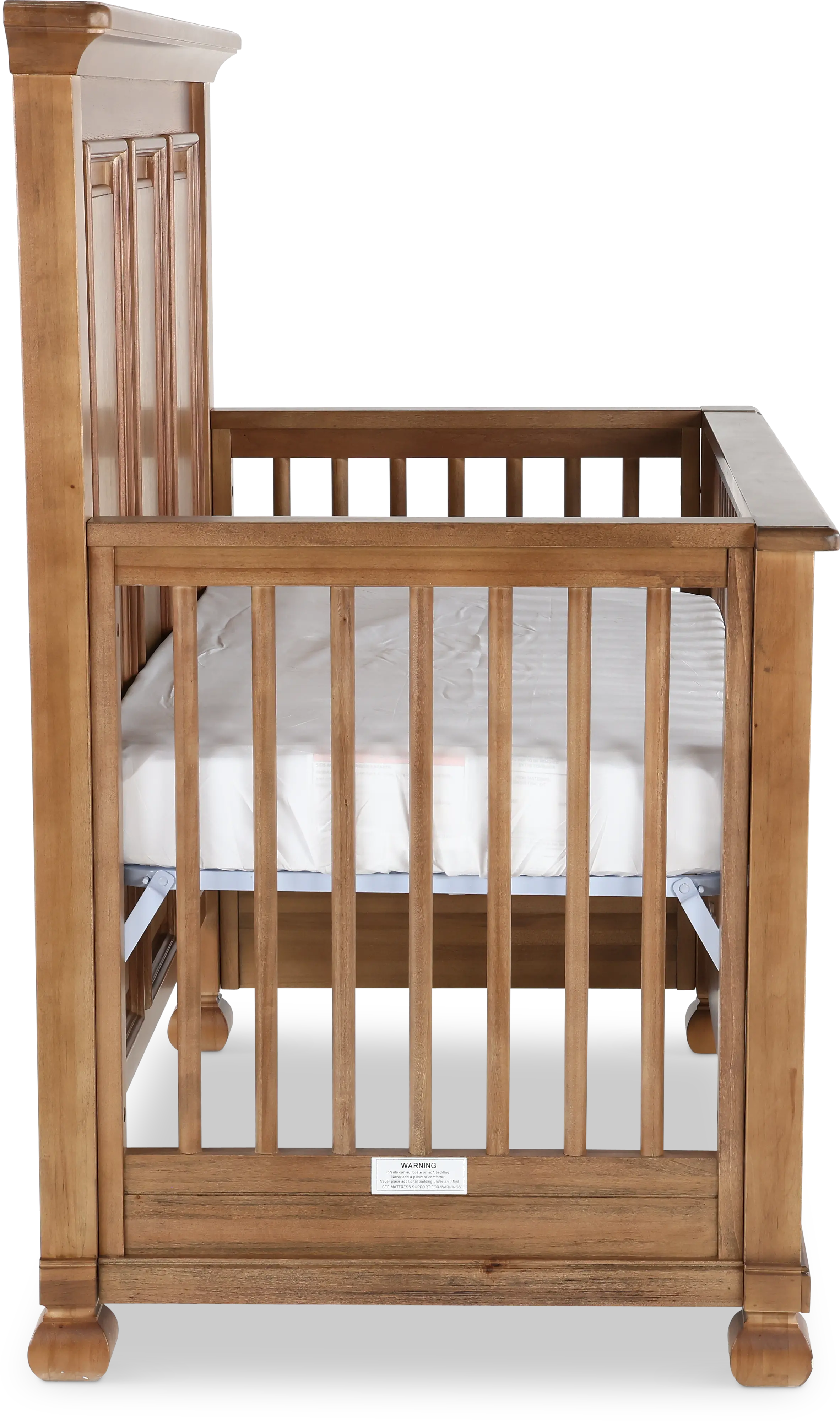 Solvang Nutmeg Brown Convertible Crib-5