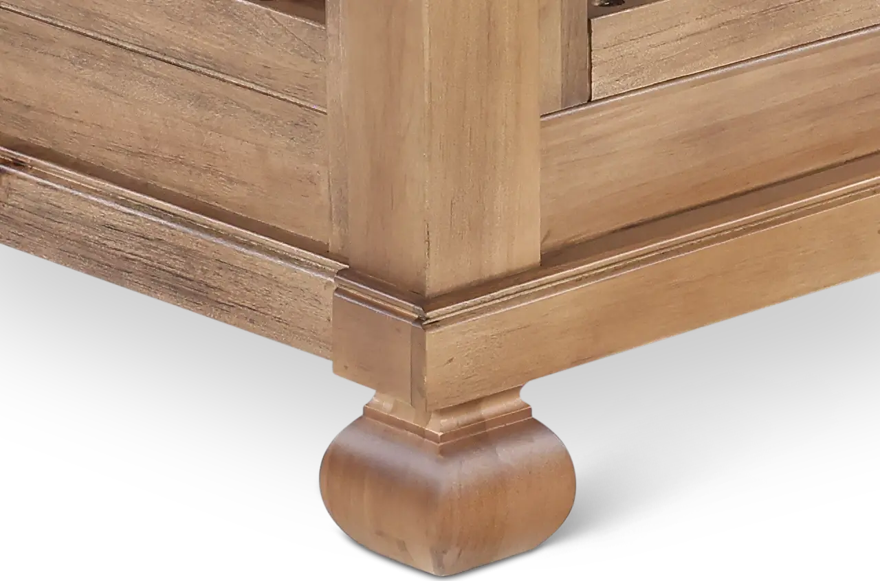 Solvang Nutmeg Brown Convertible Crib-7