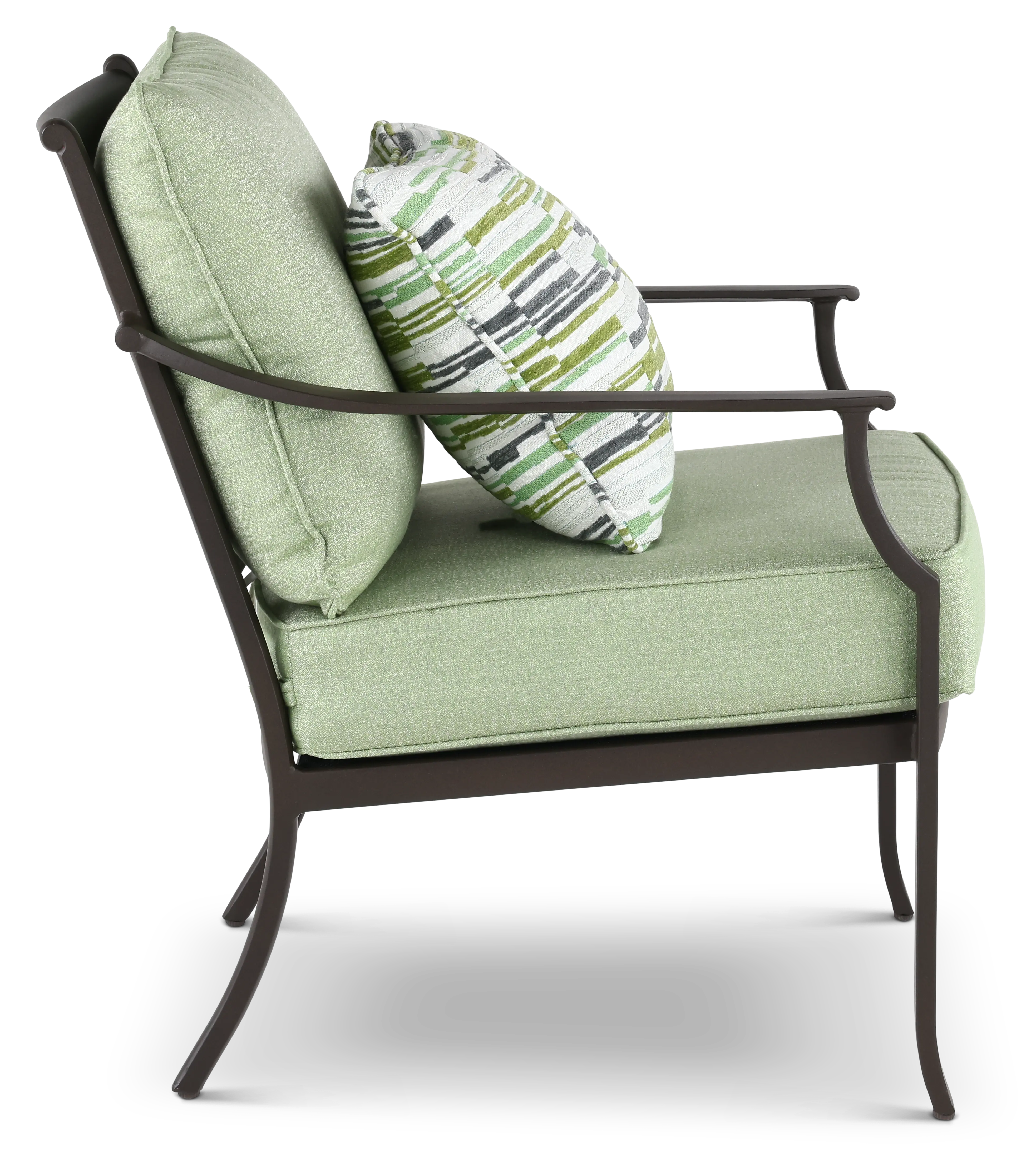 AAR01000P02 Thurston Gray and Green Patio Club Chair-5
