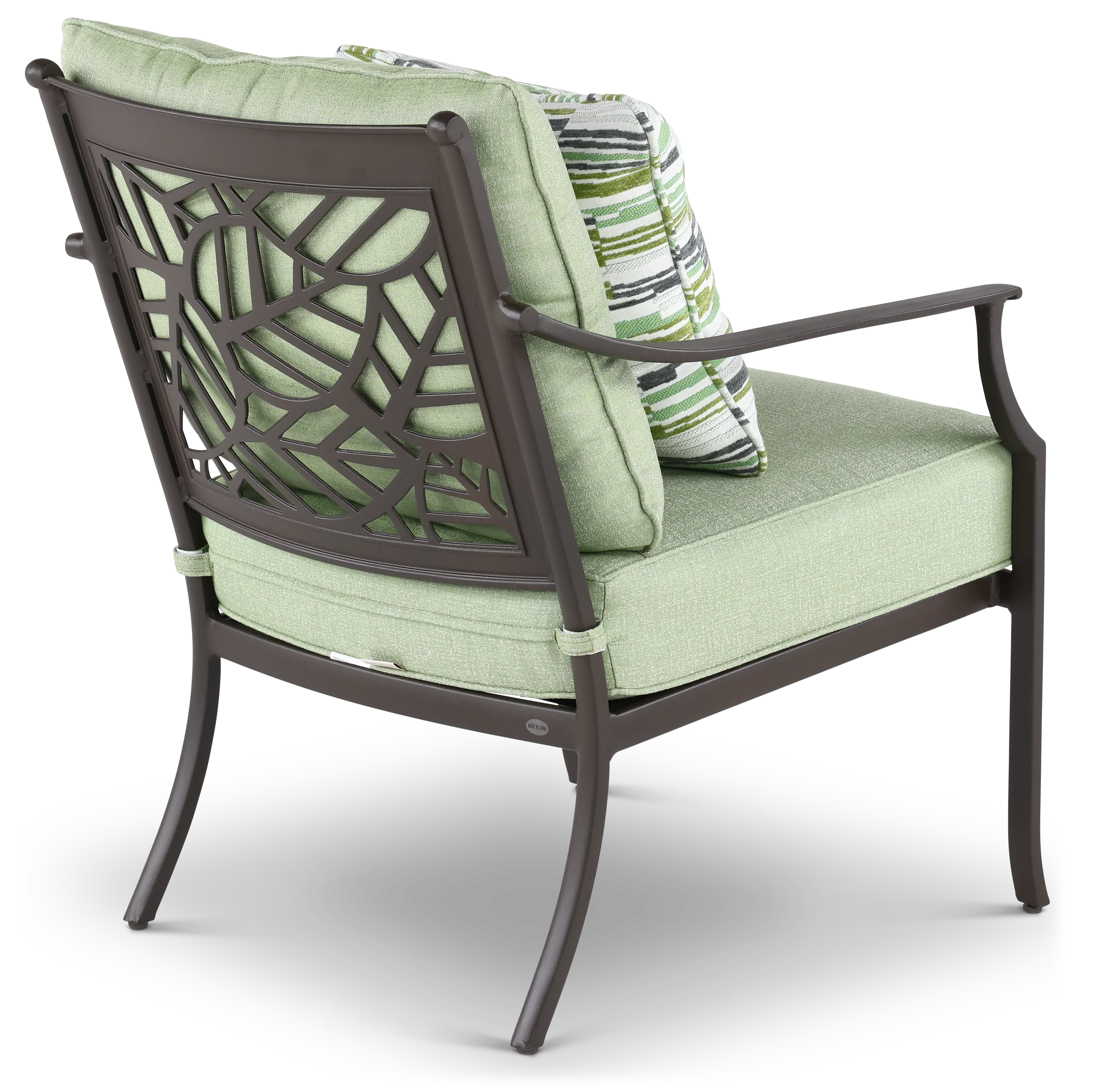 AAR01000P02 Thurston Gray and Green Patio Club Chair-7