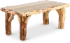 Aspen Natural Log Coffee Table