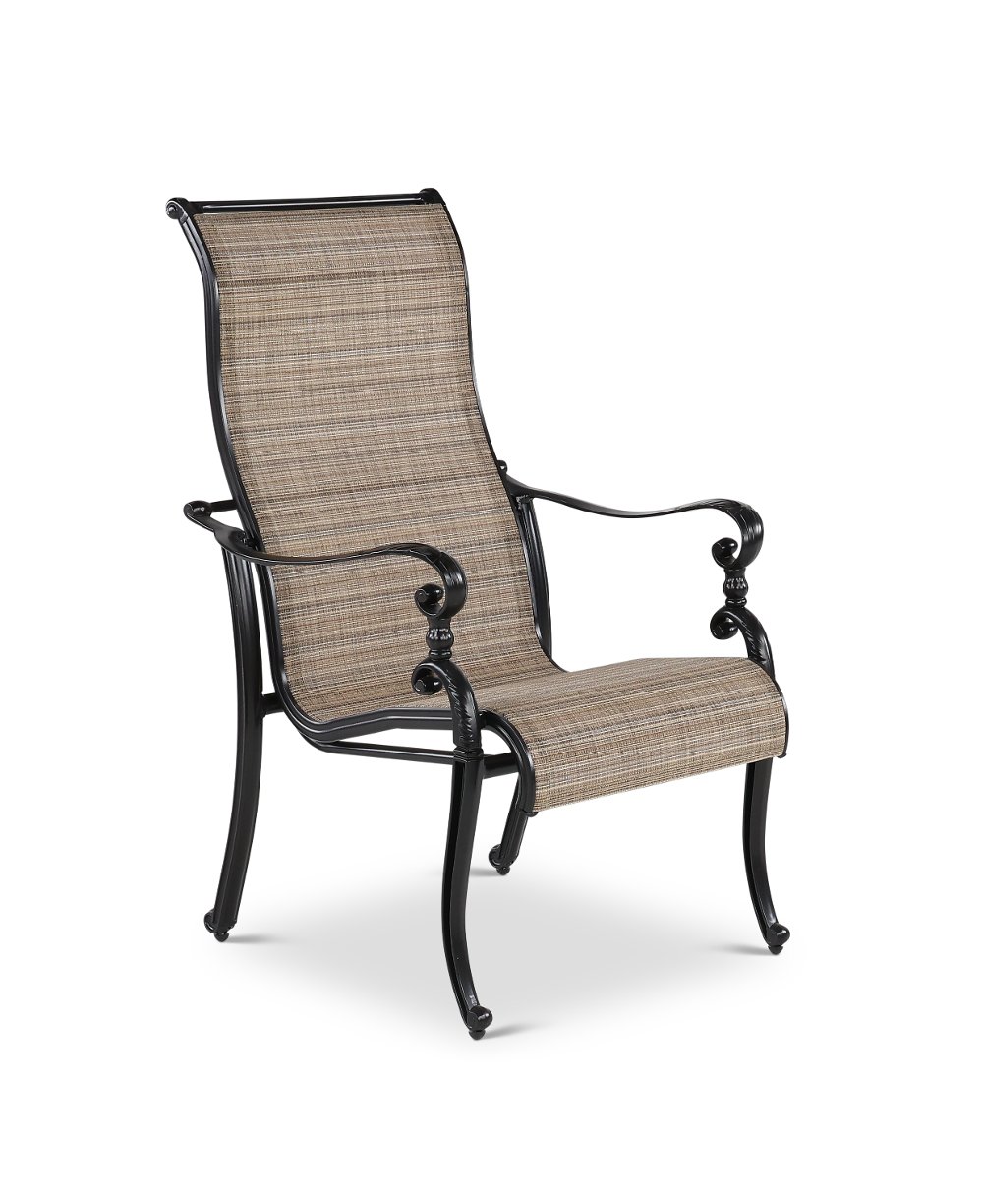 Montreal Brown Patio Sling Chair