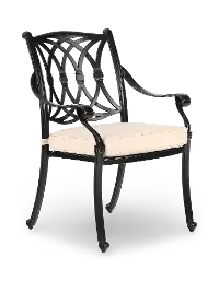 Montreal Beige Patio Dining Armchair