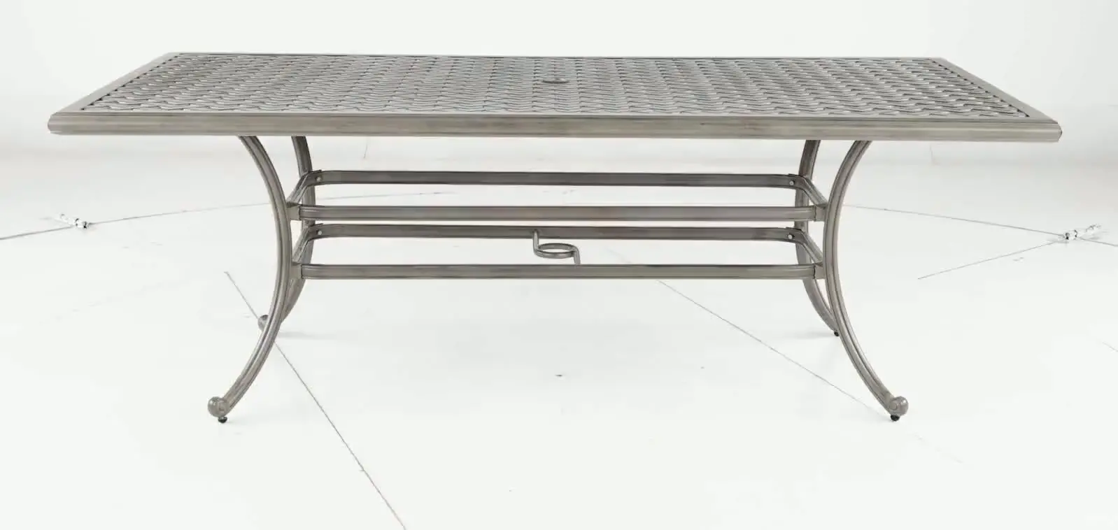 Macan Gray Patio Dining Table-5