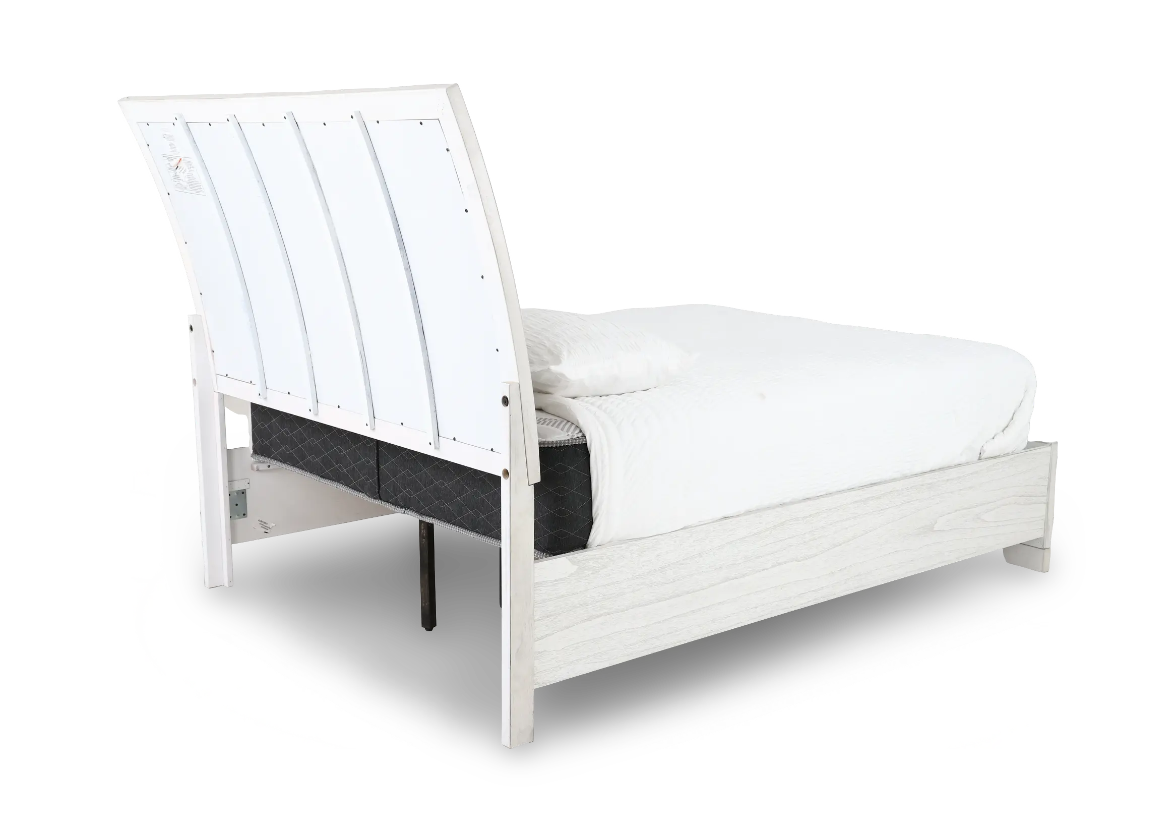 Jace White Queen Storage Bed-7