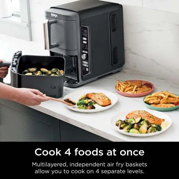 SL401 Ninja® DoubleStack™ XL 2 Basket Air Fryer-5