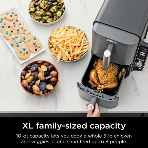 SL401 Ninja® DoubleStack™ XL 2 Basket Air Fryer-6