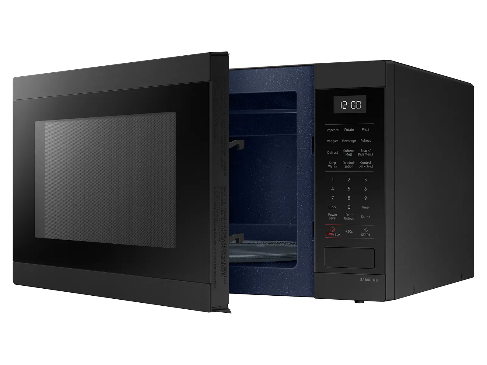 MS19DG8500MT 1.9 cu. ft. Countertop Microwave with Sensor Cooking - Matte Black Stainless Steel-7