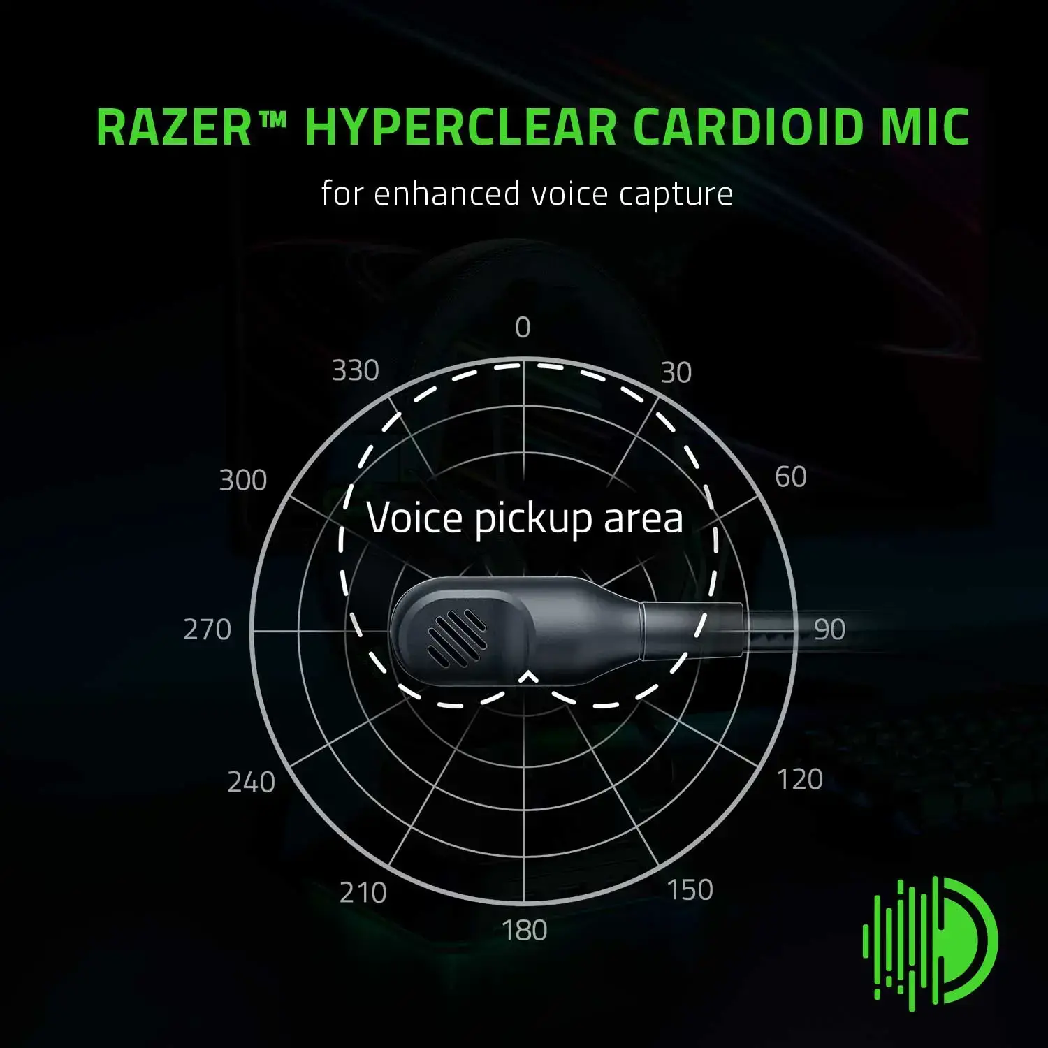 RZ04-03240900-R3U1 Razer BlackShark V2 X Wired Gaming Headset for Xbox - Black-3