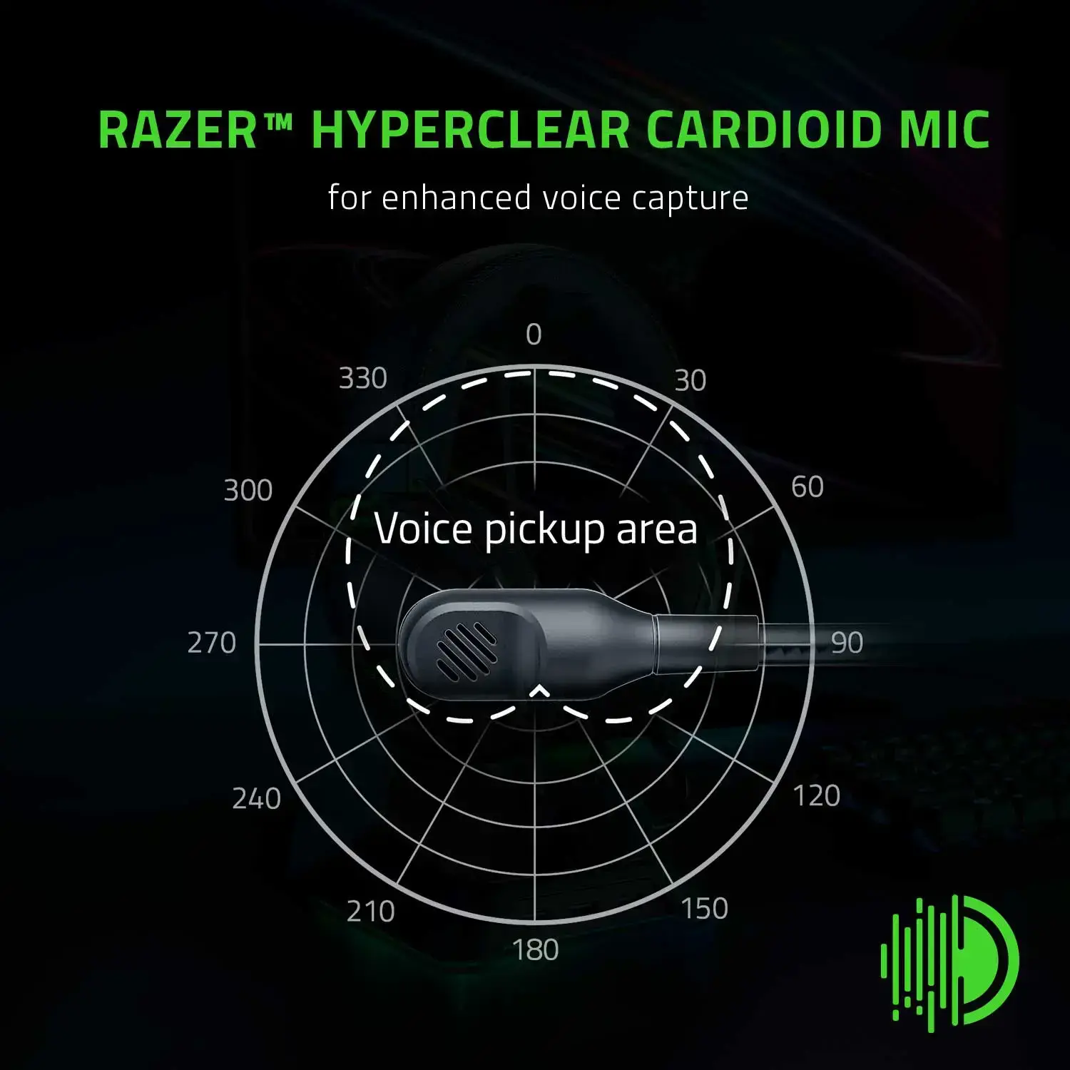 RZ04-03241000-R3UA Razer BlackShark V2 X Wired Gaming Headset for PS5 - Black-3