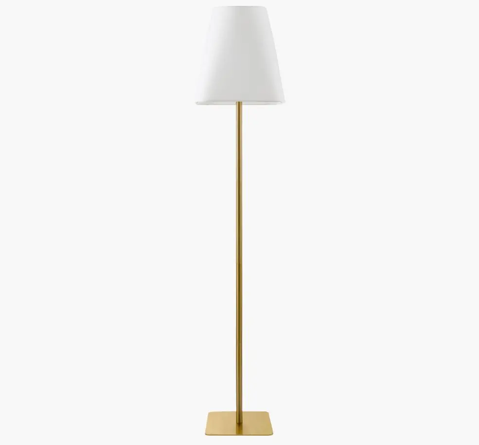 PIU-002 Pique Brass Accent Floor Lamp-2