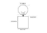 UNA-001 Una Modernist Accent Table Lamp
