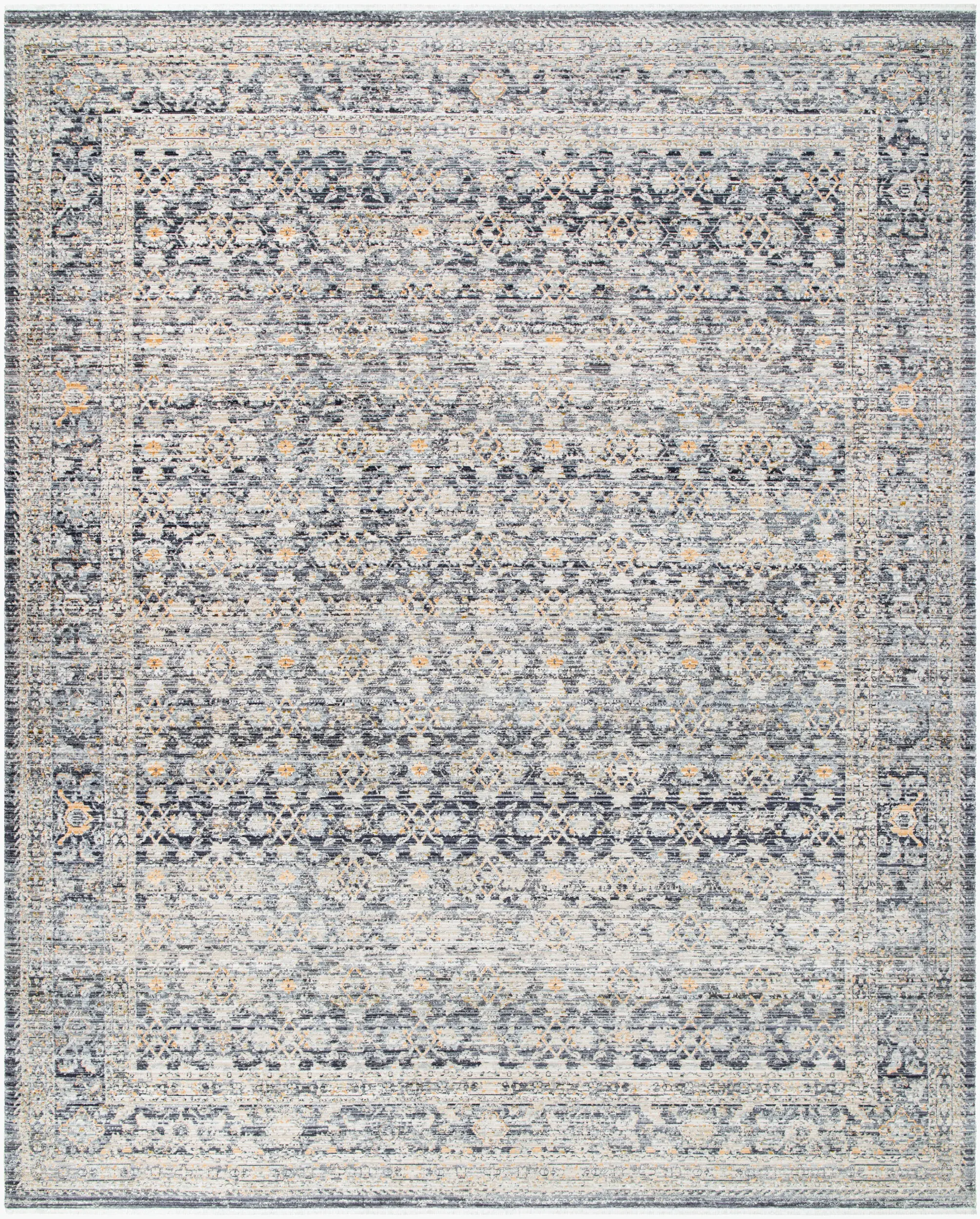 BOMG2308-71010 Margaret 8 x 10 Blue Area Rug-1