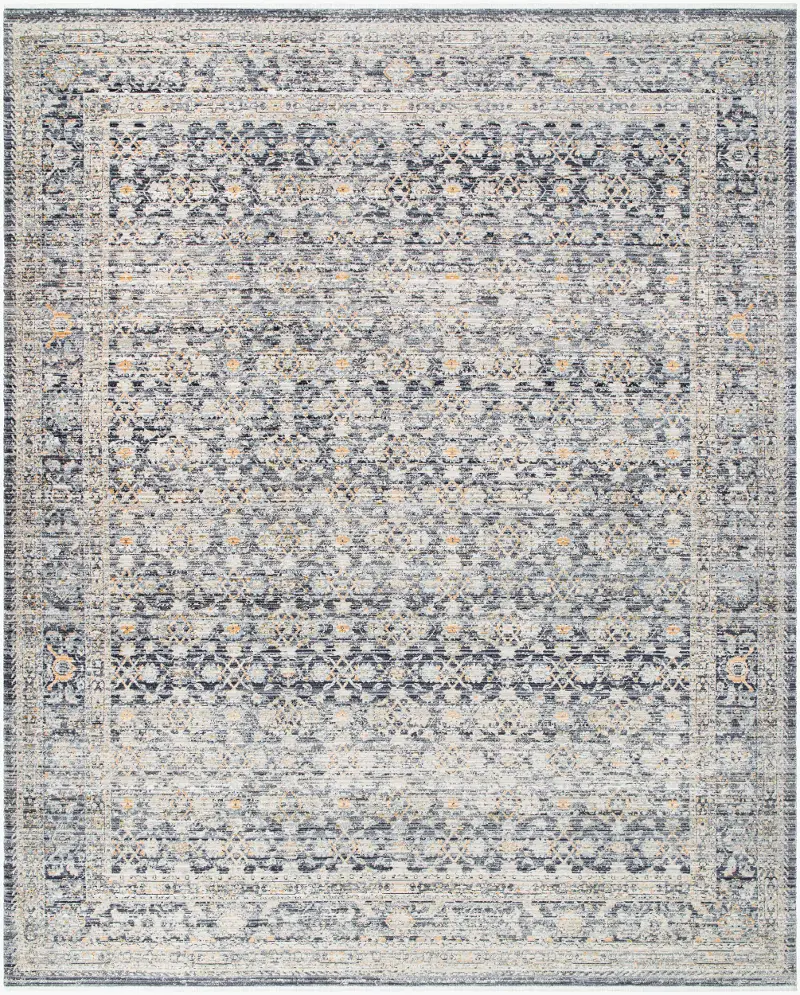 Margaret 8 x 10 Blue Area Rug
