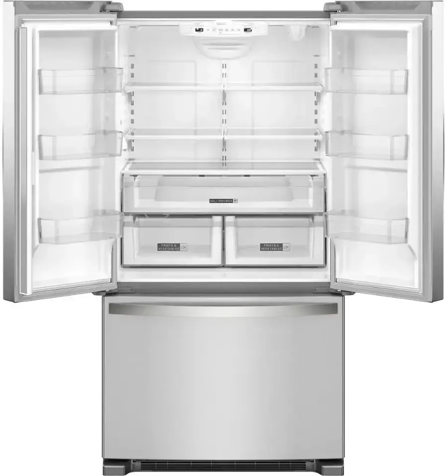 WRFF3236RZ Whirlpool 25.2 Cu Ft French Door Refrigerator - Stainless Steel-7