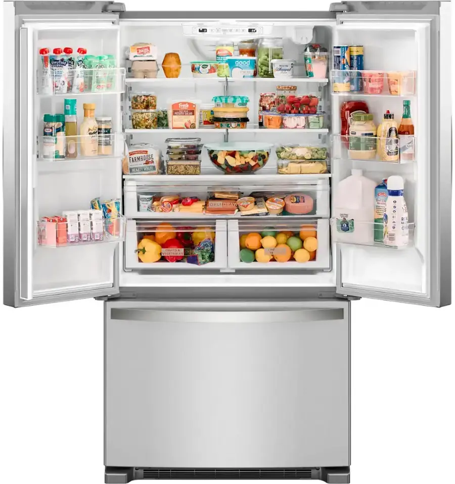 WRFF3236RZ Whirlpool 25.2 Cu Ft French Door Refrigerator - Stainless Steel-8