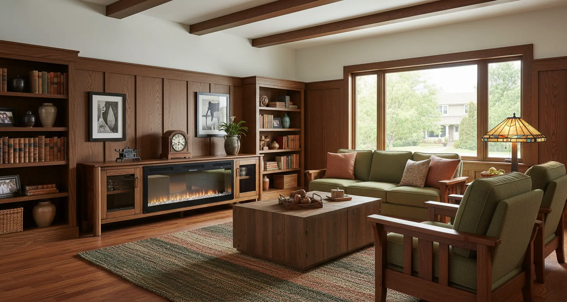 Olympia Brown 93  Fireplace TV Stand-12