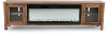 Olympia Brown 93  Fireplace TV Stand