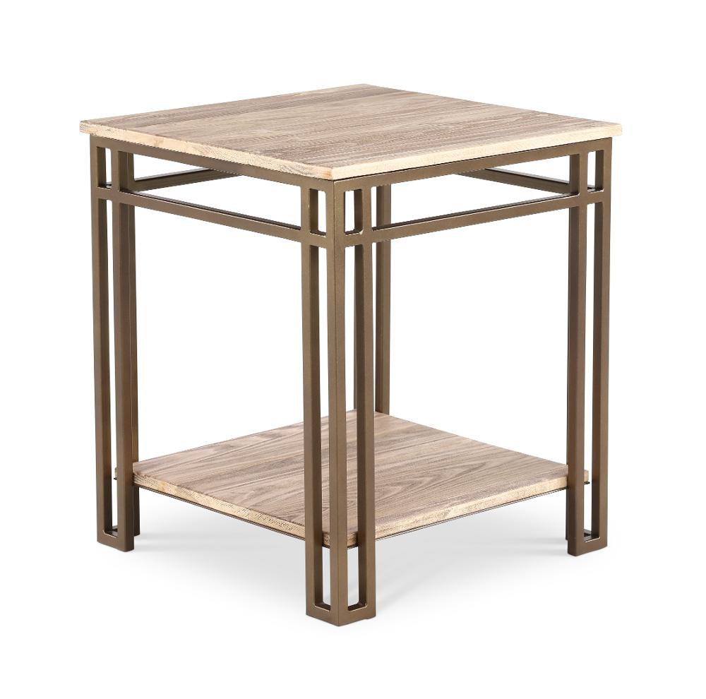 Limestone Brown End Table