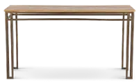 Limestone Brown Sofa Table
