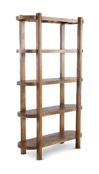 Balam Brown Bookcase