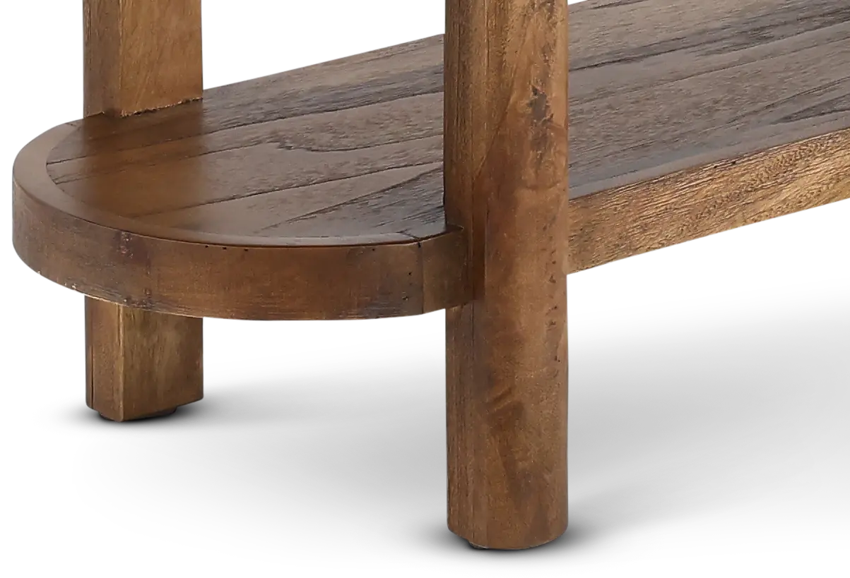 Balam Brown Bookcase-5