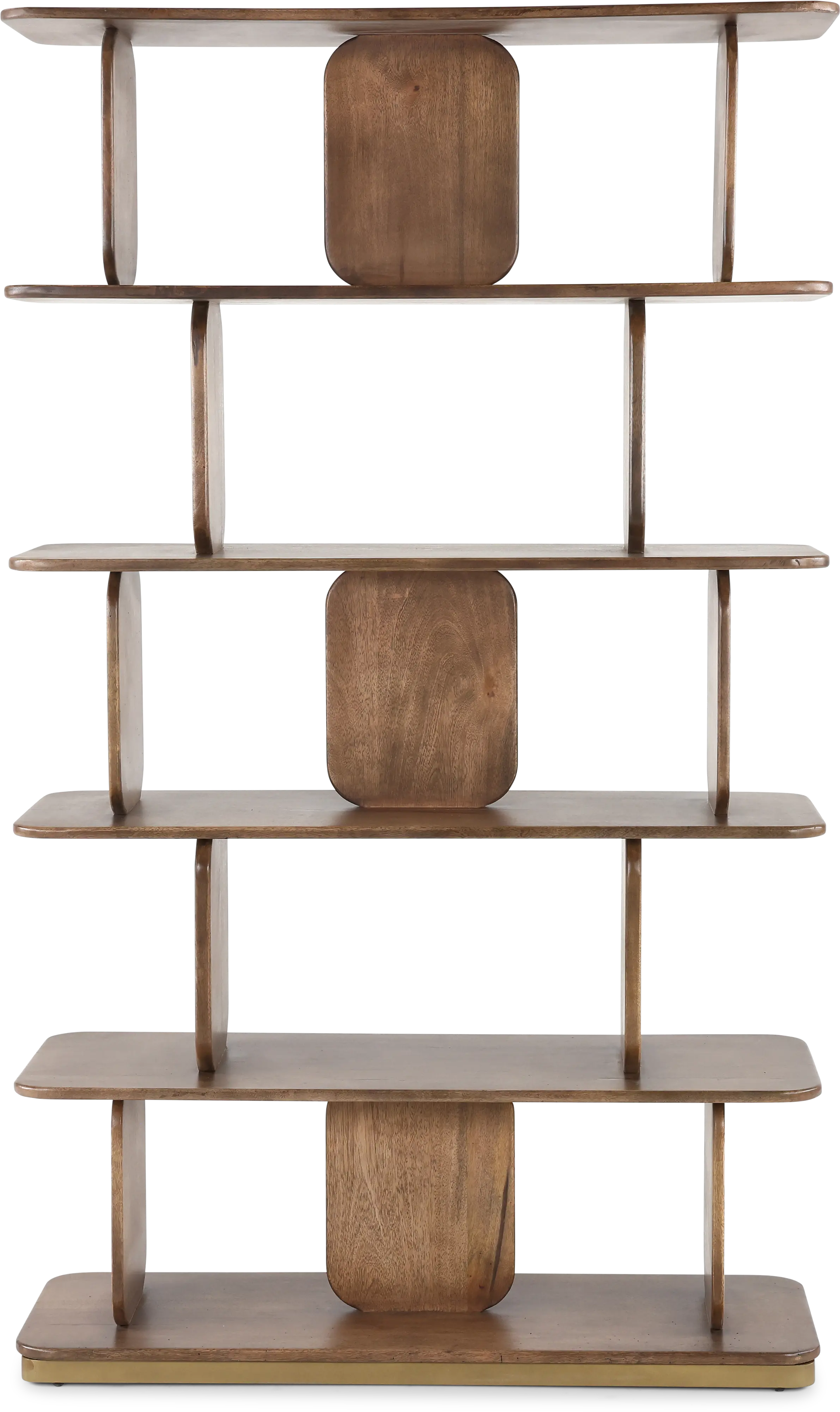 Mezquite Brown Bookcase-1