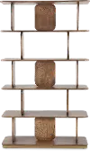 Mezquite Brown Bookcase