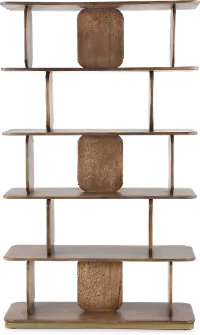 Mezquite Brown Bookcase
