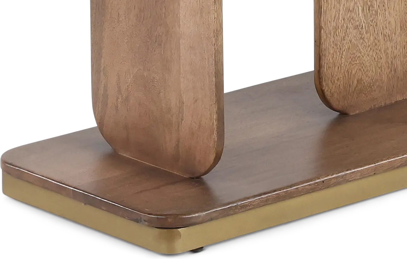 Mezquite Brown Bookcase-8