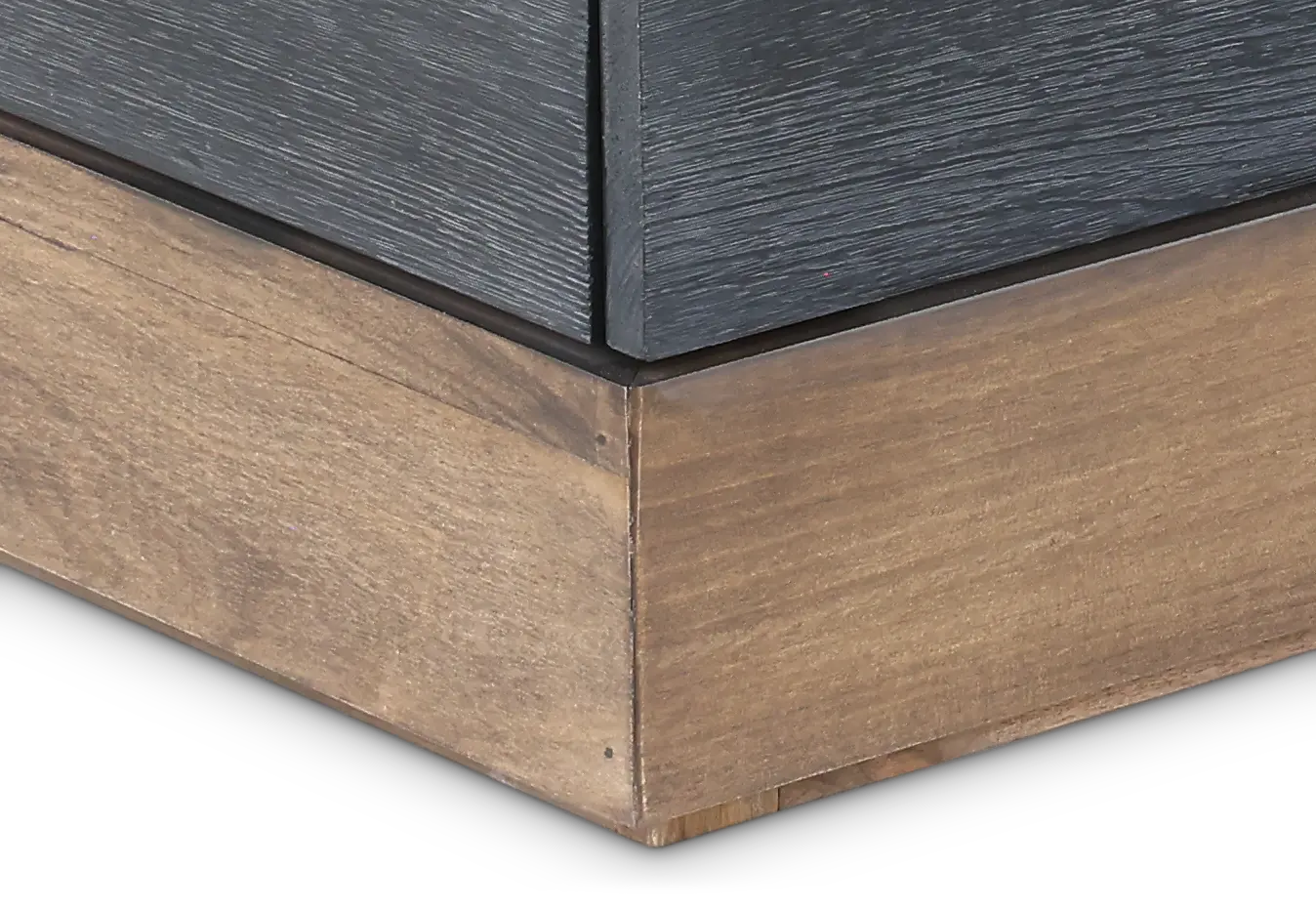 Tuxedo Brown and Black 70  Fireplace TV Stand-7