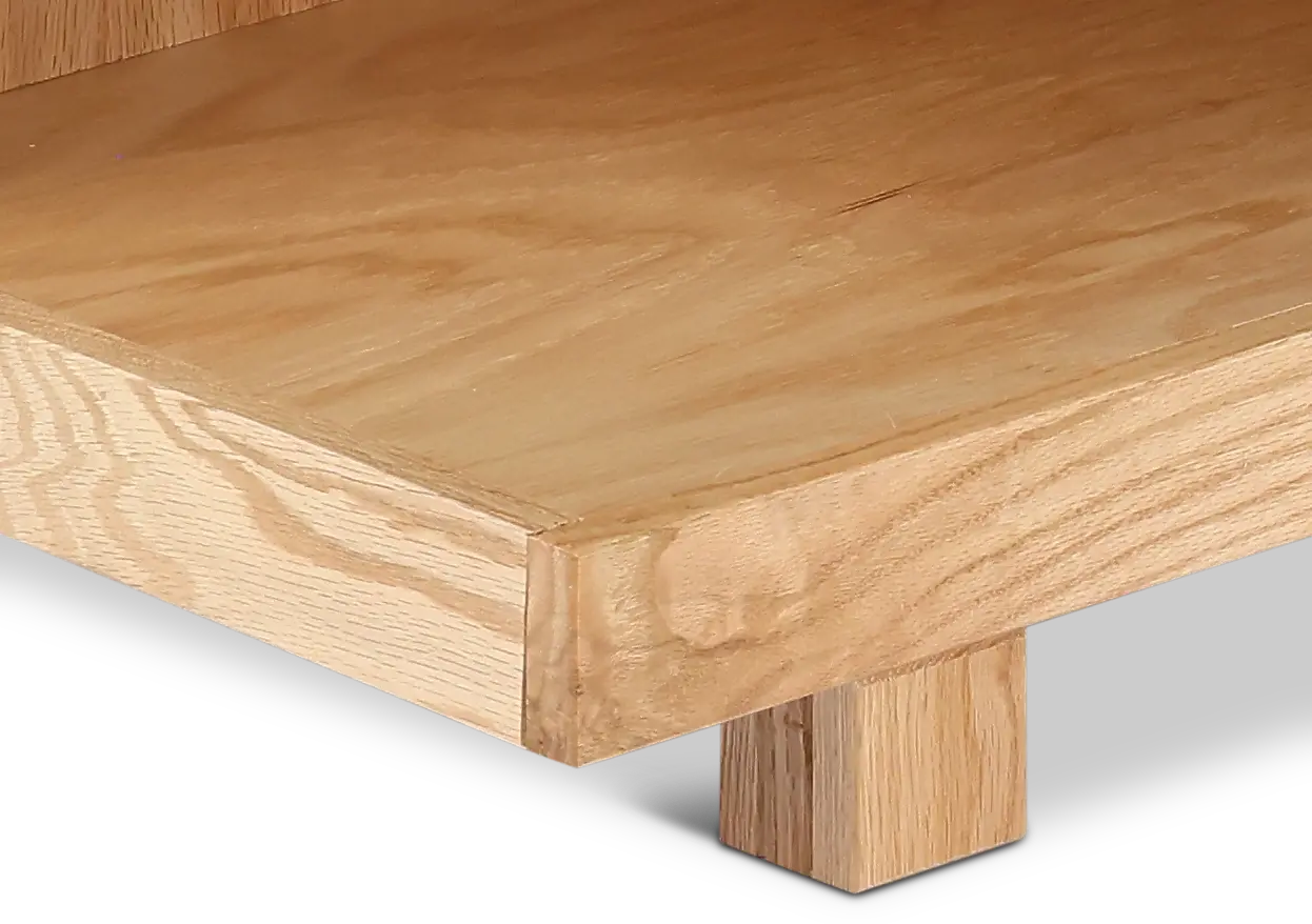 Laurel Canyon Natural 82  Fireplace TV Stand-8