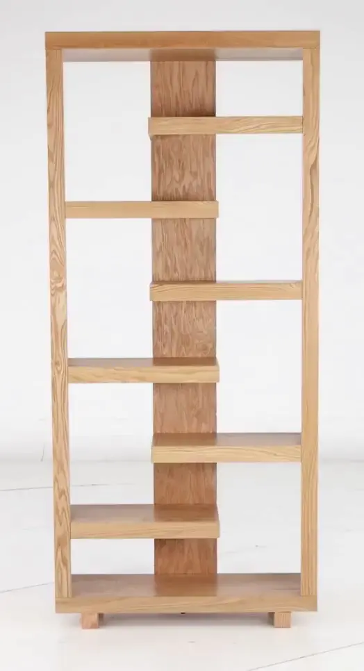 Laurel Canyon Natural Bookcase Pier-4