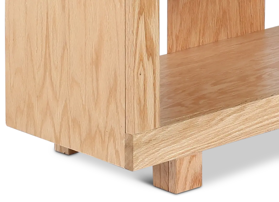 Laurel Canyon Natural Bookcase Pier-6