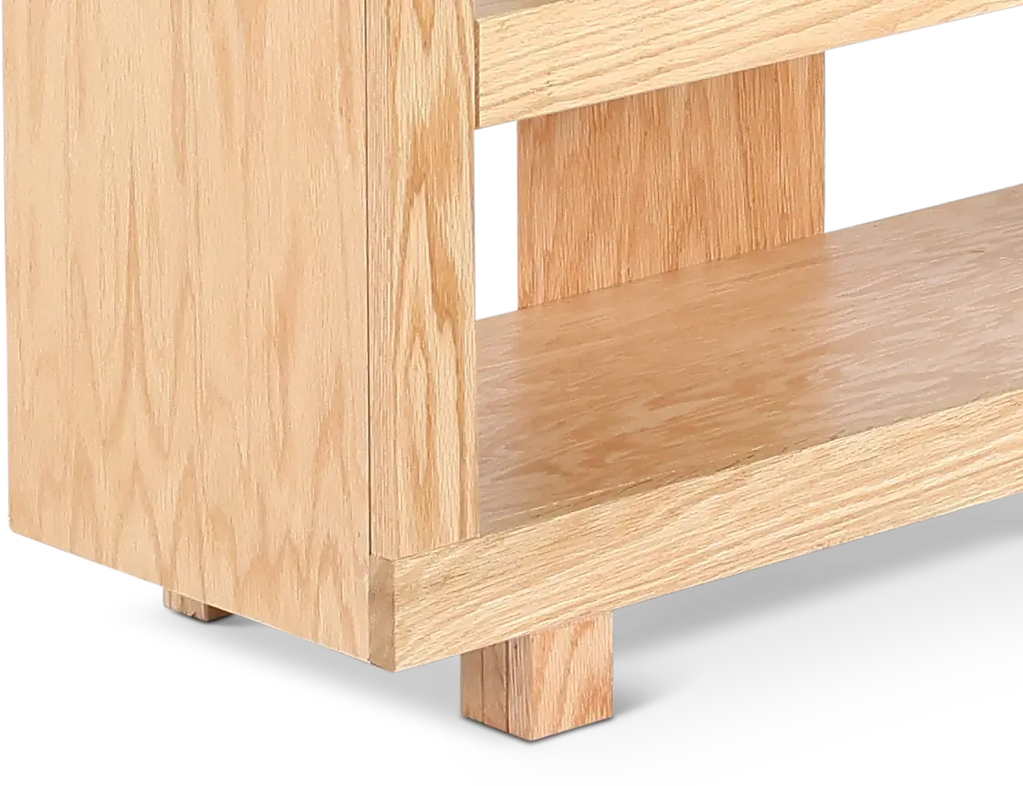 Laurel Canyon Natural Bookcase Pier-7