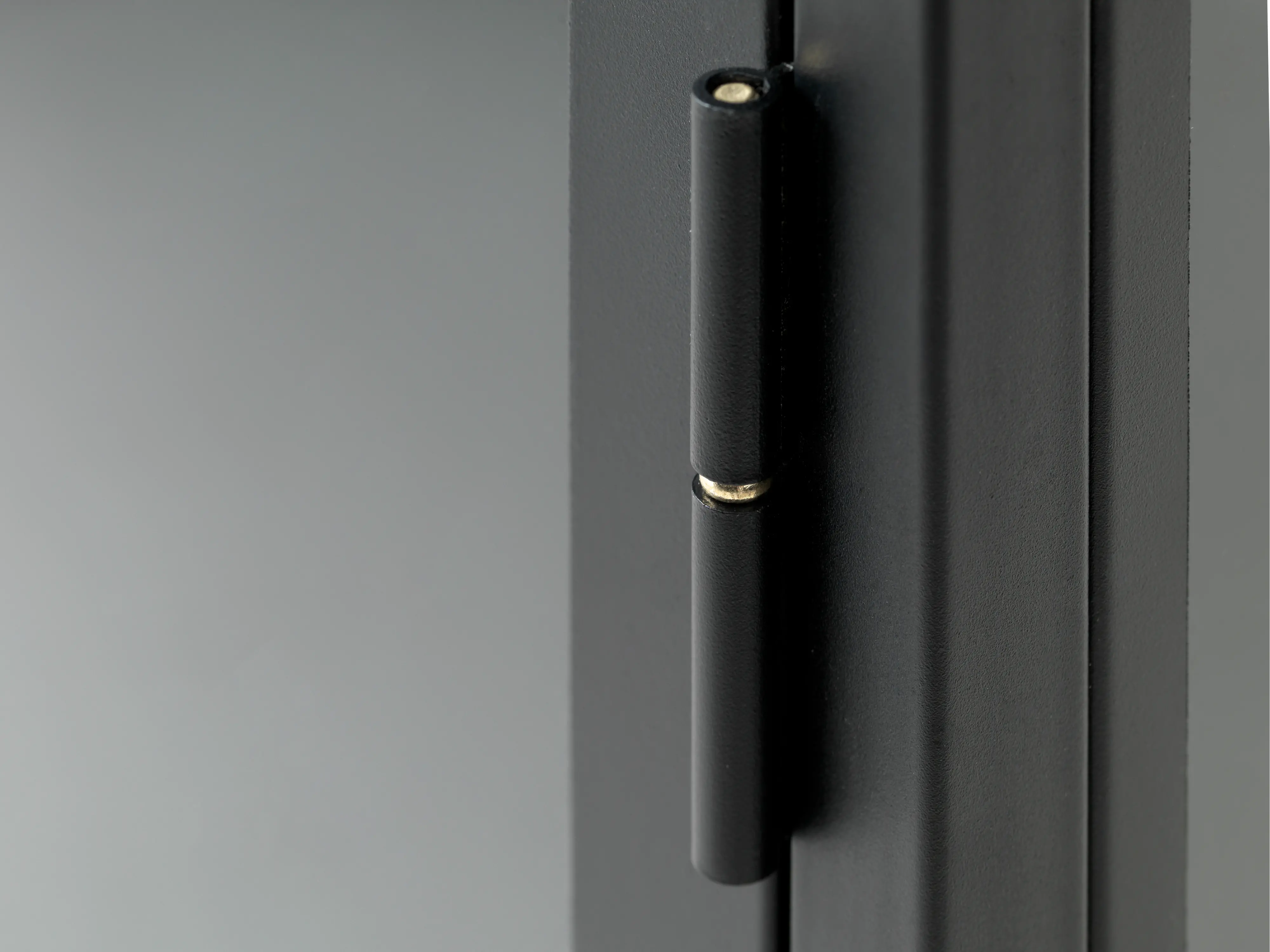 Carmel Black Metal and Glass 75-Inch Tall Cabinet-8