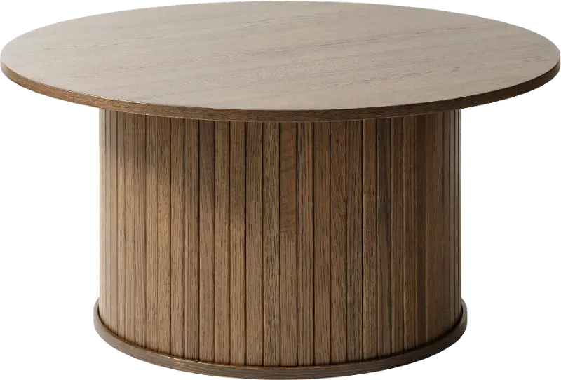 Nola Brown Oak Coffee Table