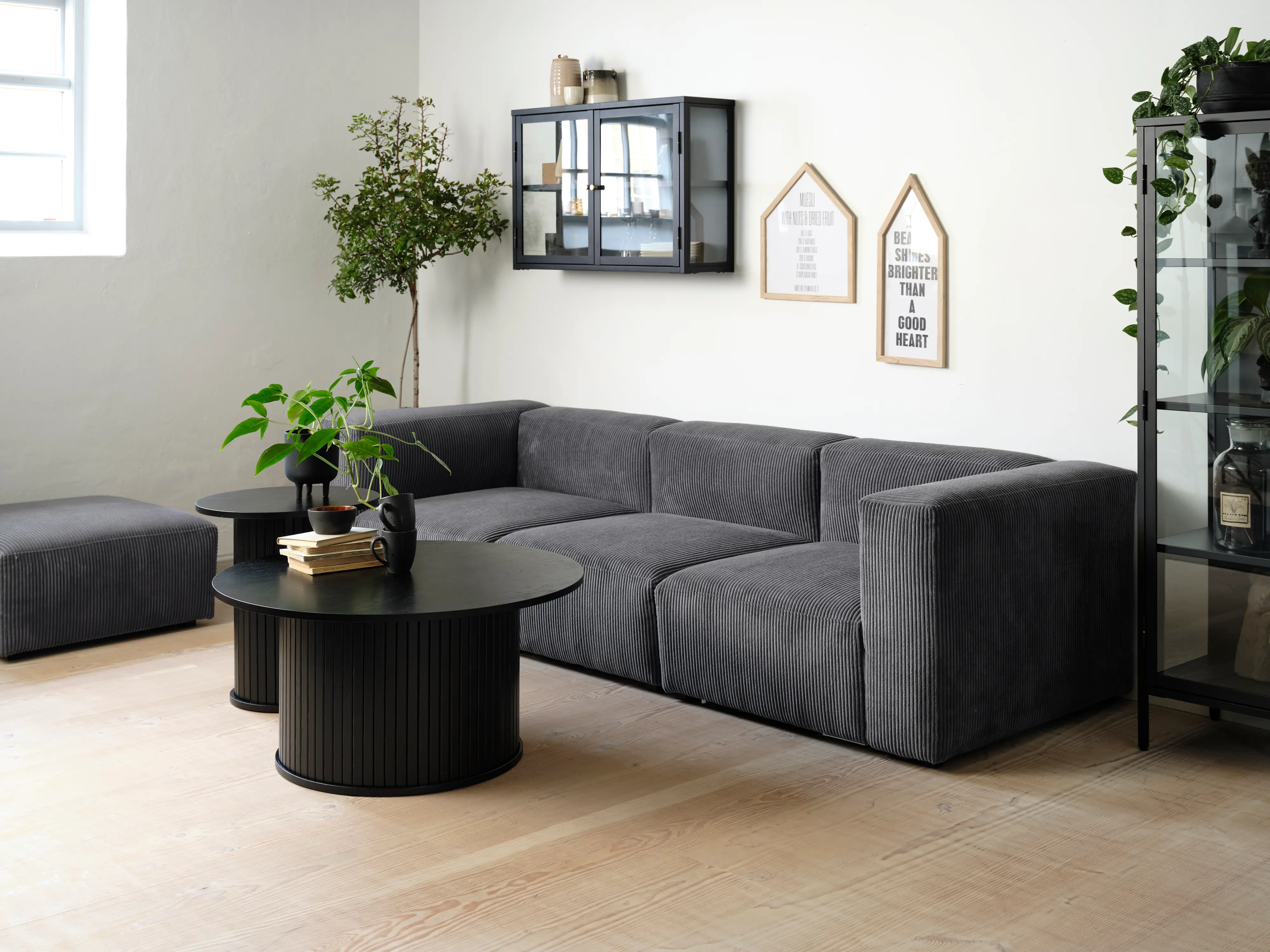Nola Black Oak Coffee Table-2