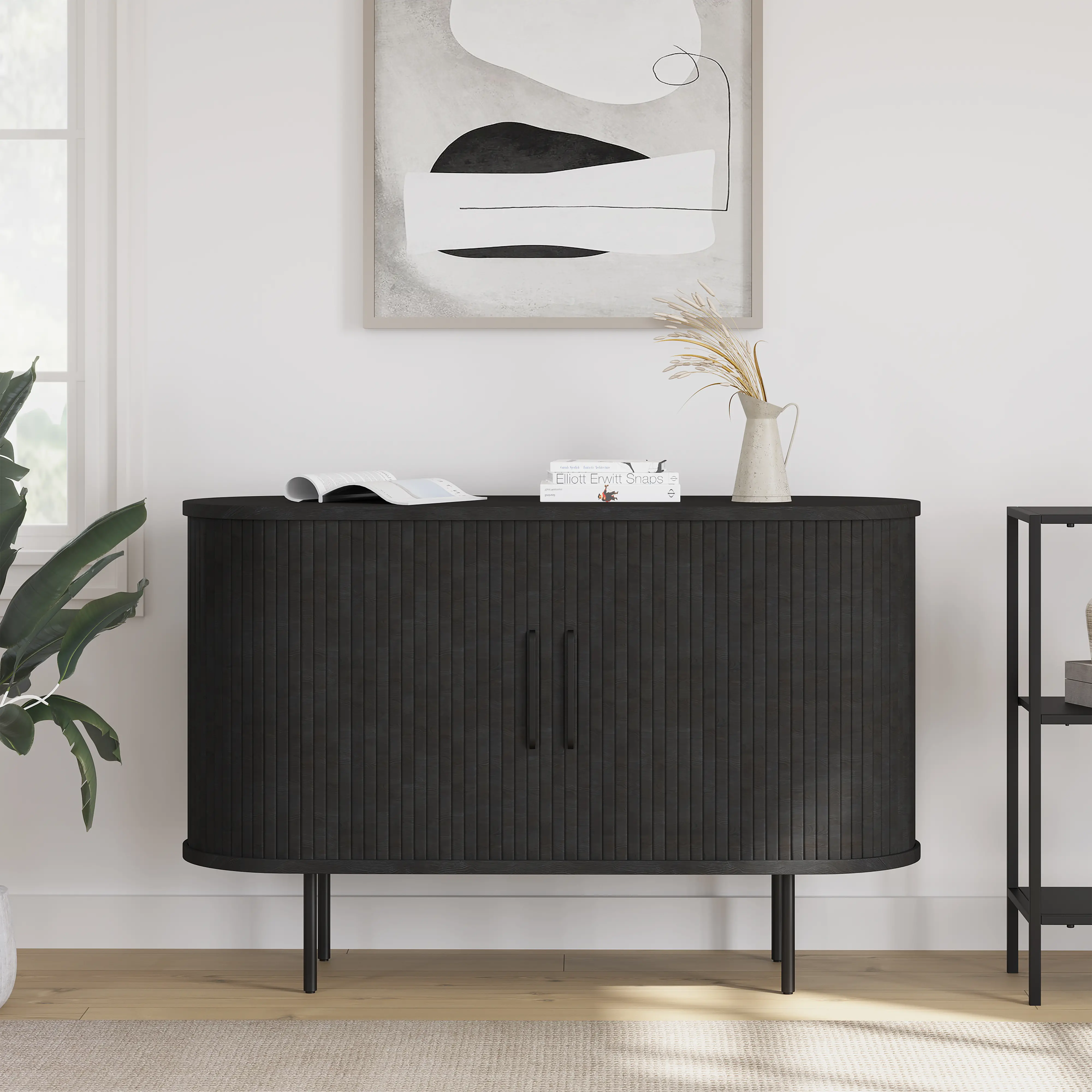Nola Black Oak 55  Sideboard-2