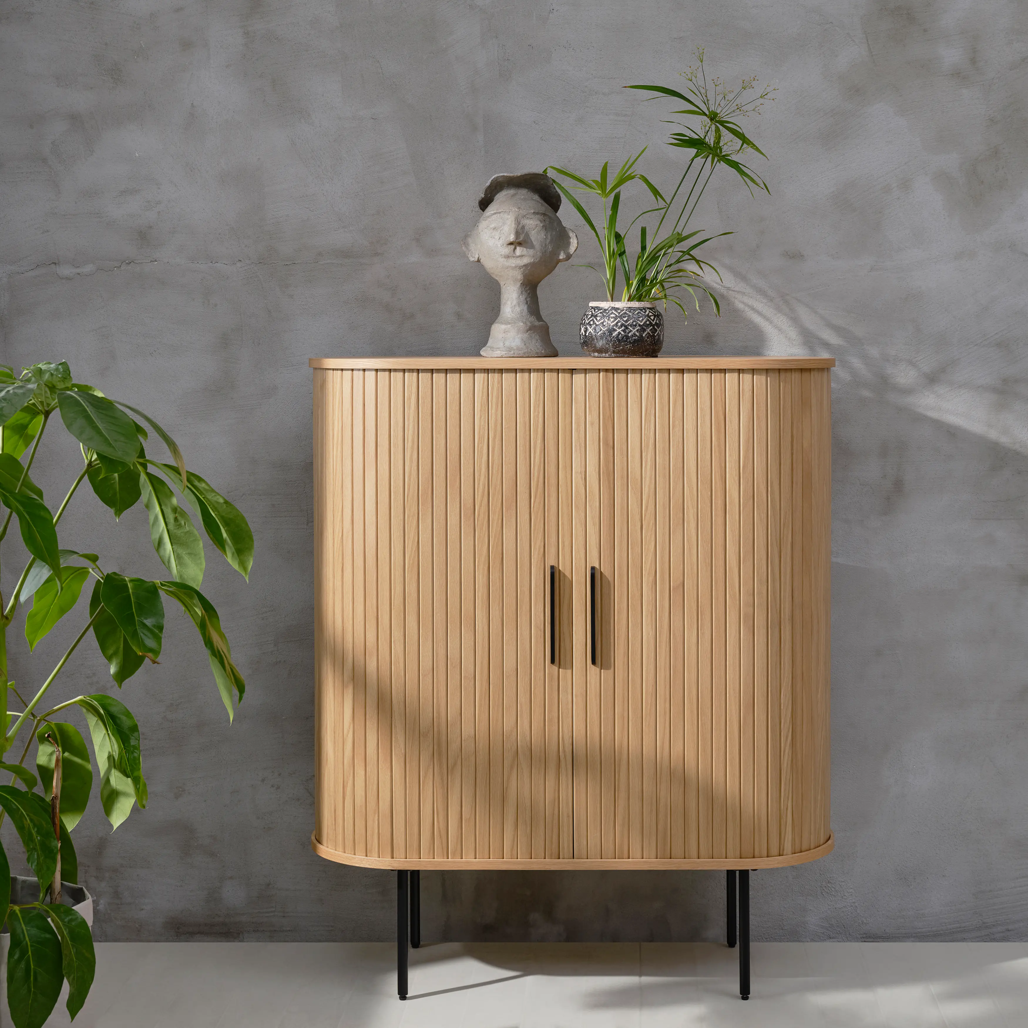 Nola Natural Oak Accent Table-2