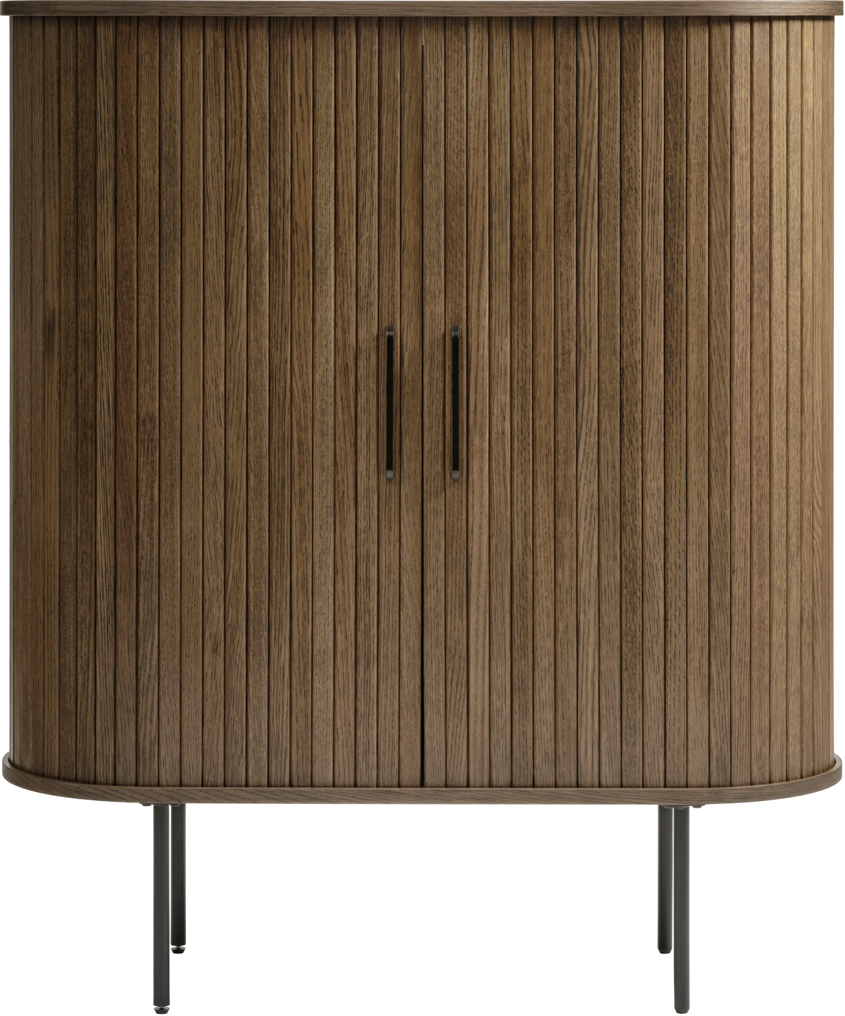 Nola Brown Oak Accent Table-2