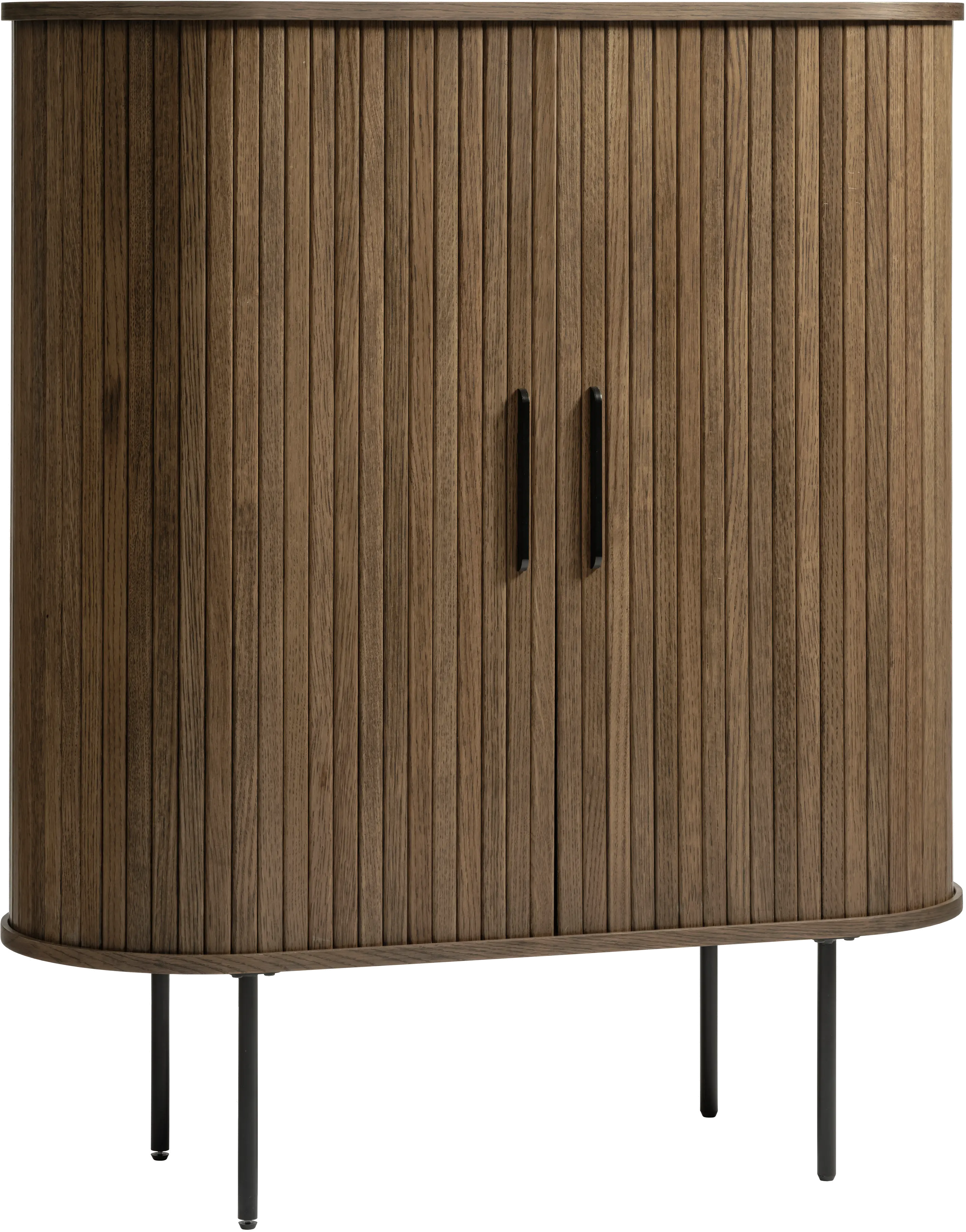 Nola Brown Oak Accent Table-1