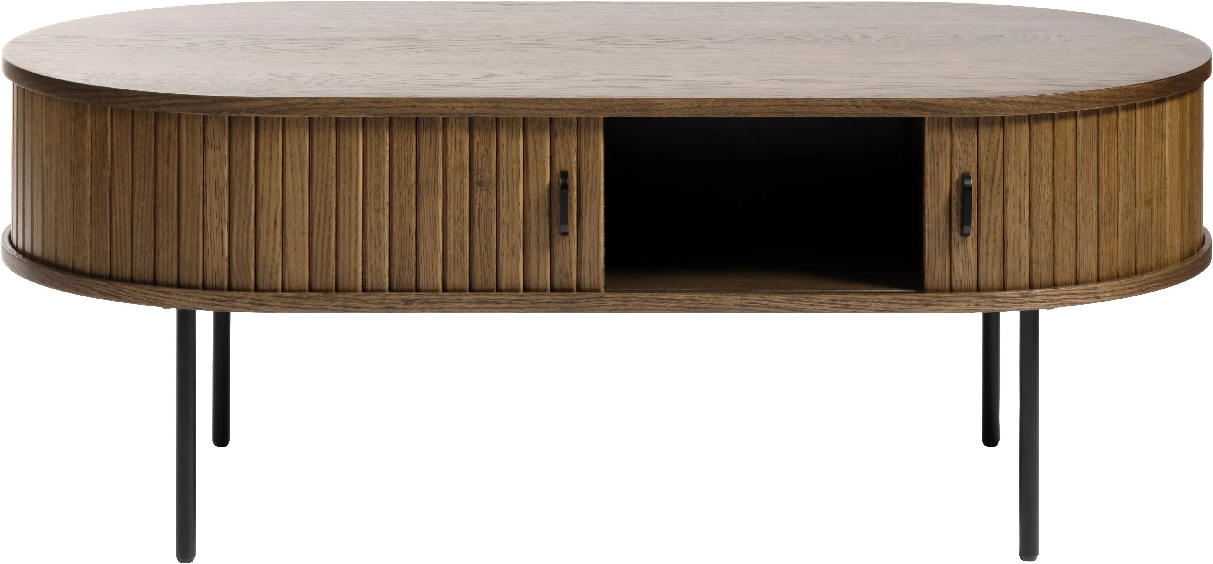 Nola Brown Oak Coffee Table with Hidden Storage-3