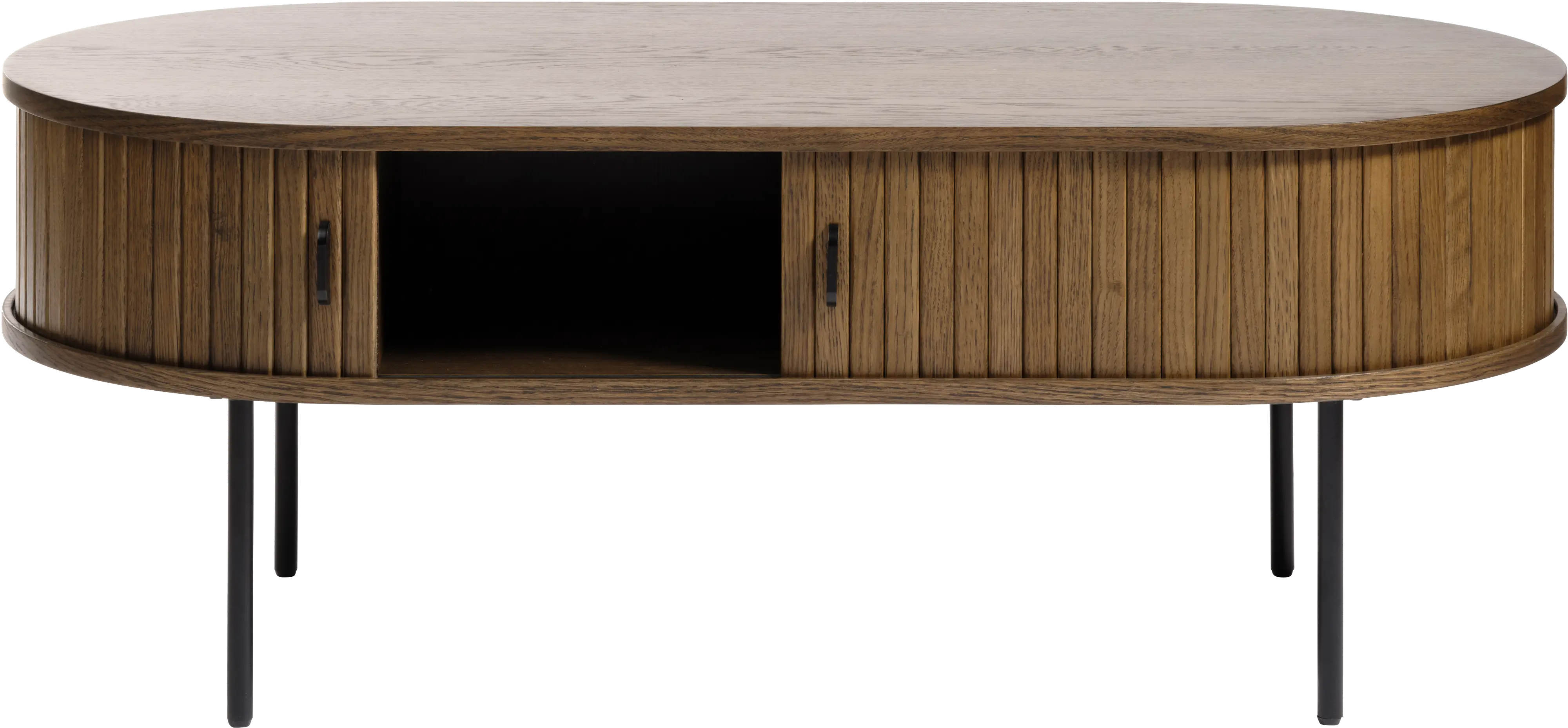 Nola Brown Oak Coffee Table with Hidden Storage-5