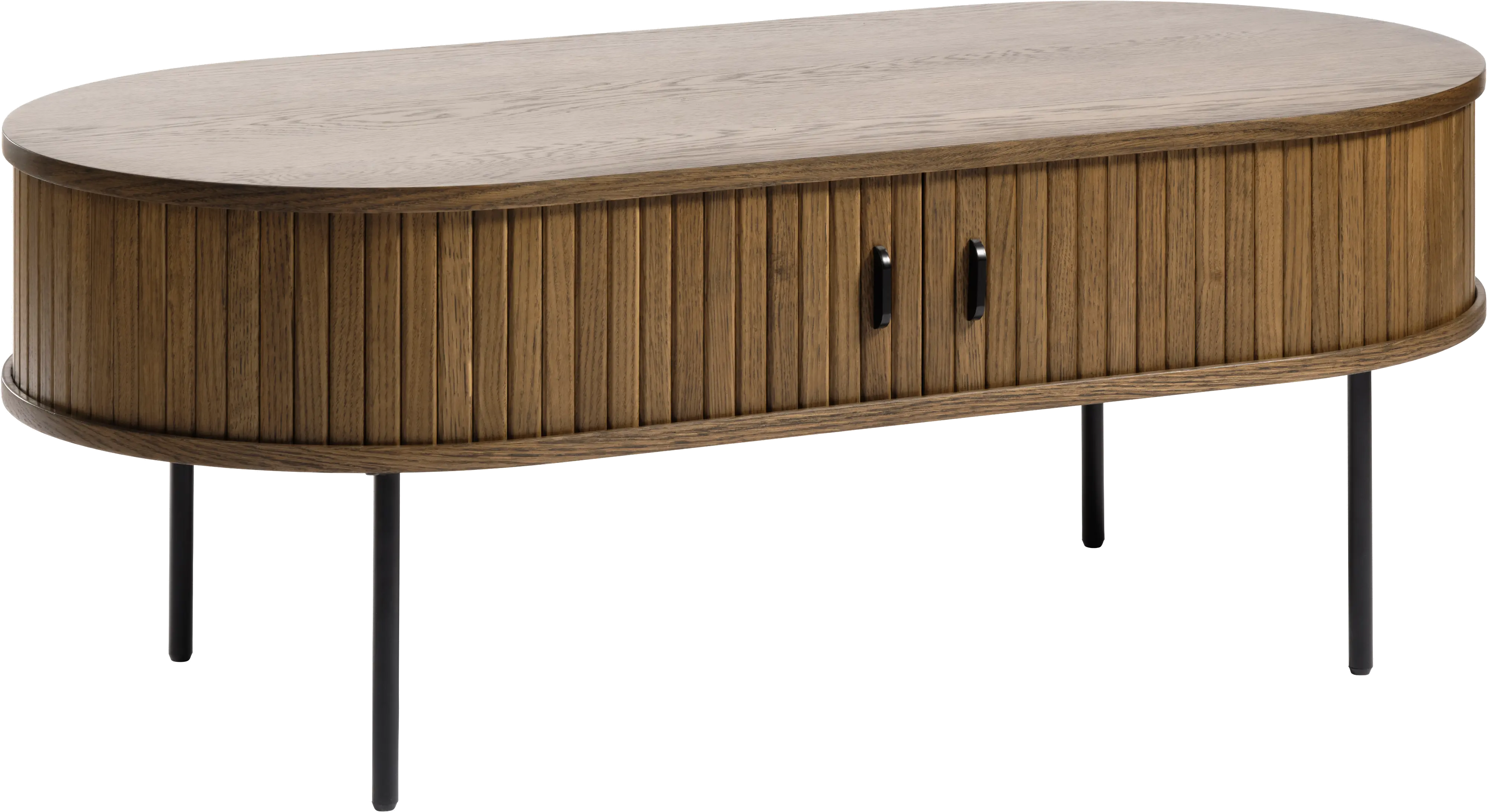 Nola Brown Oak Coffee Table with Hidden Storage-6