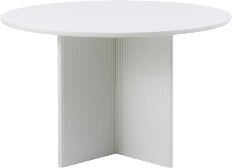 Palma Gray Round Dining Table