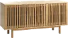 Tiber Natural Oak Sideboard with Slatted Doors